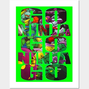 TMNT: Go Ninja Go Ninja Go Posters and Art